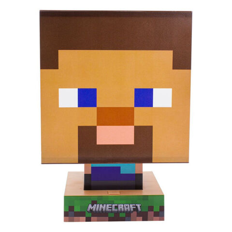 Veilleuse - Minecraft - Icon Steve 26 Cm